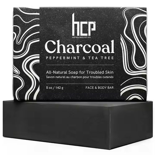 Charcoal Soap Manufacturer in India by HCP Wellness