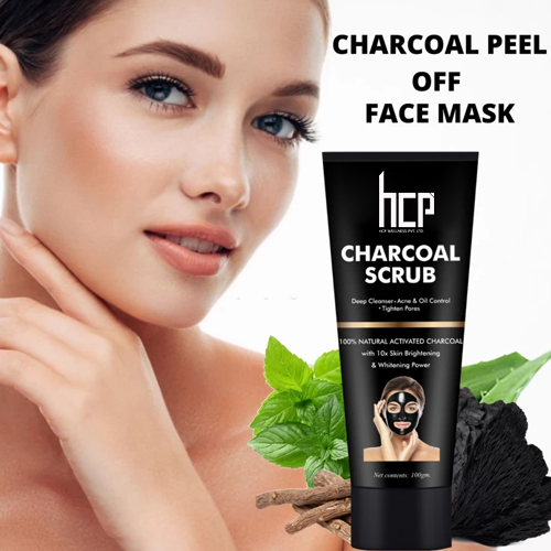 Private Label Charcoal Peel Off Mask Manufacturer – HCP Wellness, India