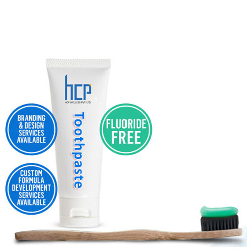 Fluoride Free Toothpaste Manufacturer and SLS-Free Toothpaste Supplier at HCP Wellness in India