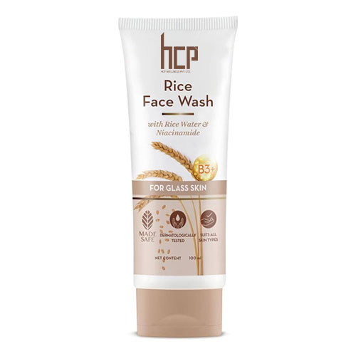 Rice Face Wash Manufacturer in India - HCP Wellness Private Label and Third Party Supplier