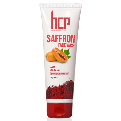 Saffron Face Wash Manufacturer in India - HCP Wellness