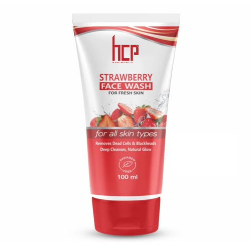 Strawberry Face Wash Manufacturer and Supplier in India - HCP Wellness