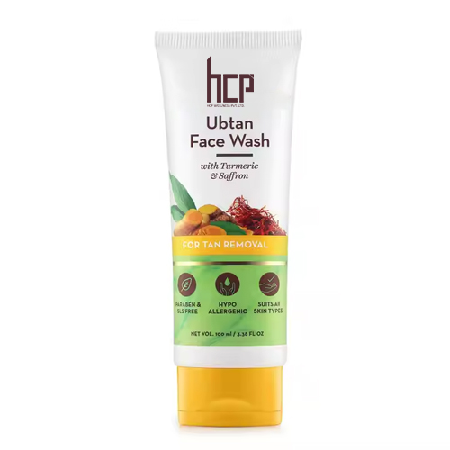 Ubtan Face Wash manufactured by HCP Wellness, a leading Private Label Ubtan Face Wash Manufacturer in India.