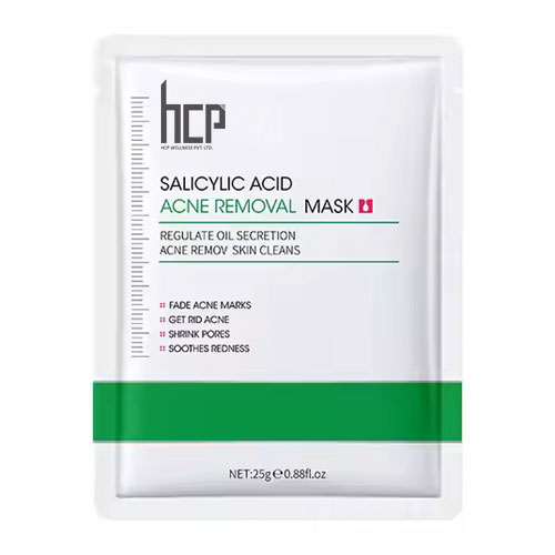 Salicylic Acid Sheet Mask Manufacturer and Face Sheet Mask Supplier in India - Private Label and Third Party by HCP Wellness