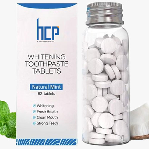 Toothpaste Tablet Manufacturer in India by HCP Wellness