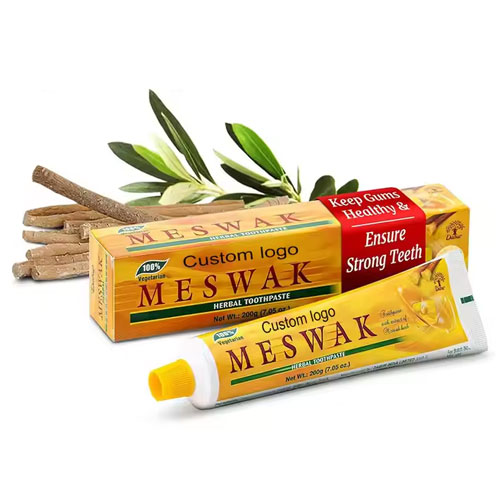 Meswak Toothpaste Manufacturer in India by HCP Wellness - Private Label and Third Party Supplier